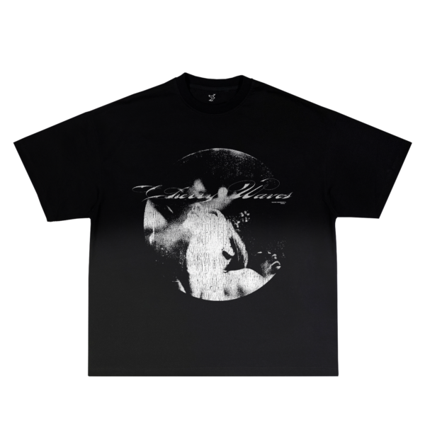 Home cherry waves ombre wash t shirt